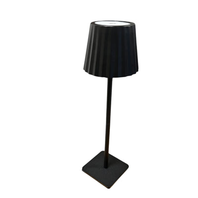 Lampe de Table Rechargeable Tactile Noire design 3W CCT - 3000K/4200K/6400K