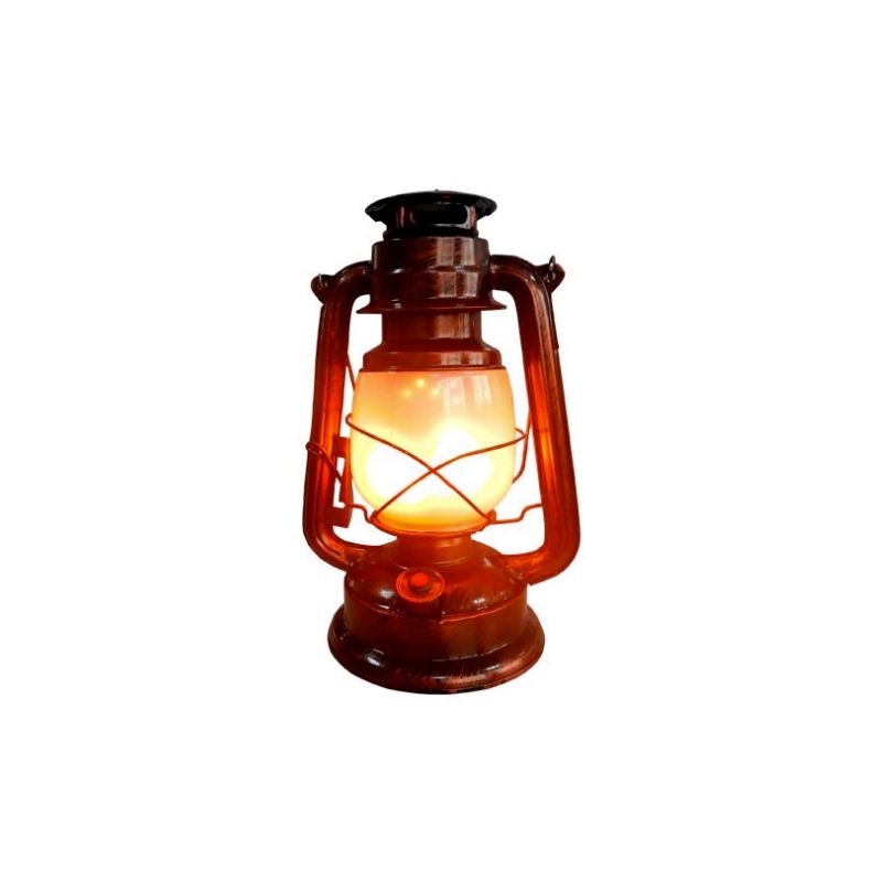 Flame 5W Bronze LED lamp (battery included)