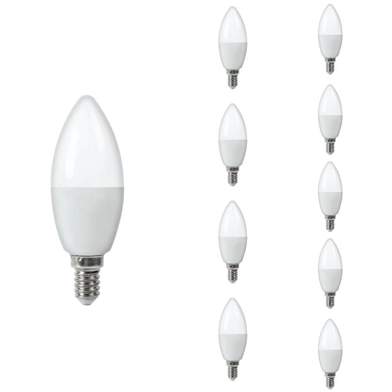 Ampoule LED E14 4.8W C37 180° (Pack de 10)