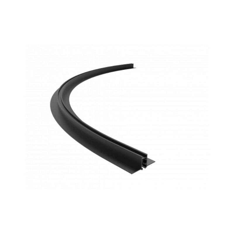 Rail Magnétique M05 Encastré Courbé Quart de Cercle 48V