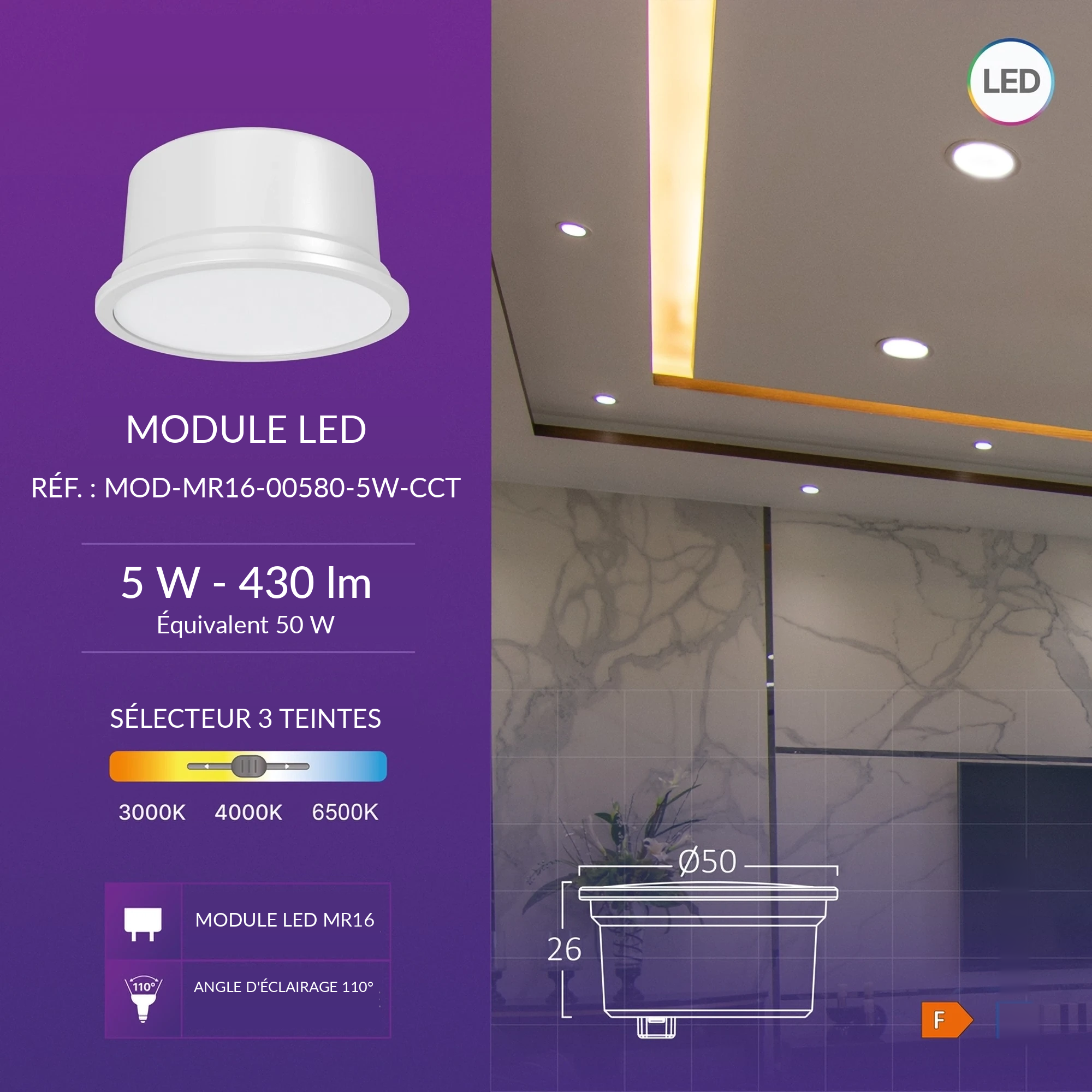 Infographie MOD-MR16-00580-5W-CCT