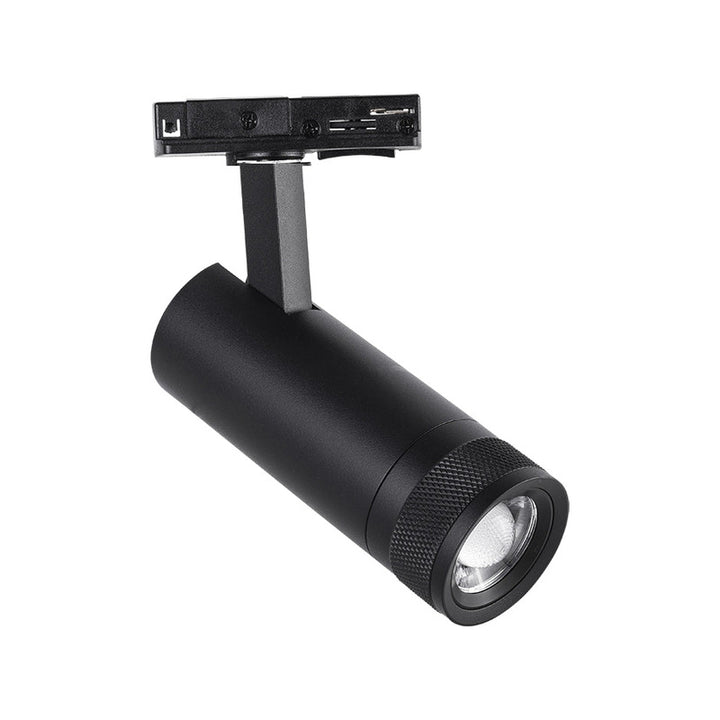 LED-Strahler auf Schiene Schwarz Einstellbarer Winkel Einphasen 30W 15-60° CCT TRIAC dimmbar