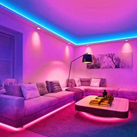 Ruban LED Connecté WiFi RGBW 12V 2m 90LED/m IP44
