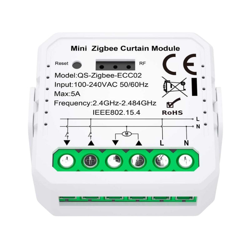 Zigbee roller shutter switch + zigbee gateway