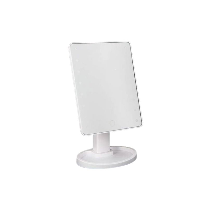 Miroir LED Maquillage Tactile Variable 16LED 17x12x26 cm