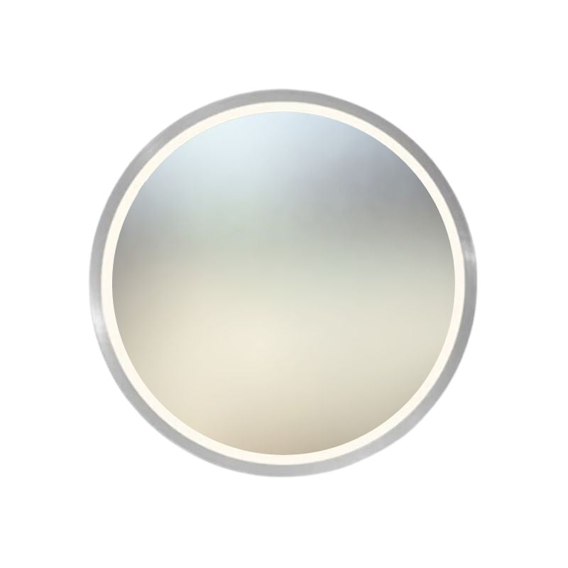 Miroir LED Rond 32W 80cm + Capteur Infrarouge ALU pour Salle de Bain