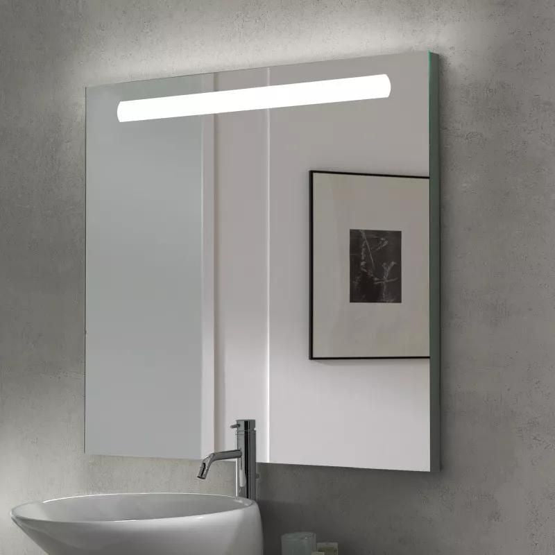 Espejo de baño de Pegasus con iluminación LED de iluminación delantera de 60x70 cm