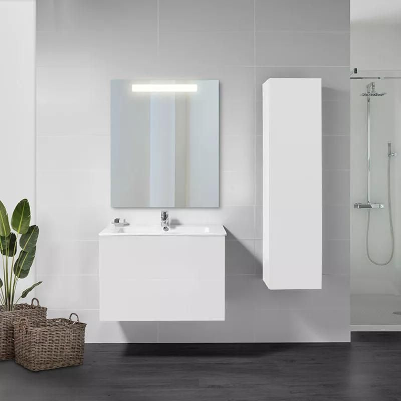 Miroir de salle de bain Pegasus avec éclairage frontal LED 60x70cm