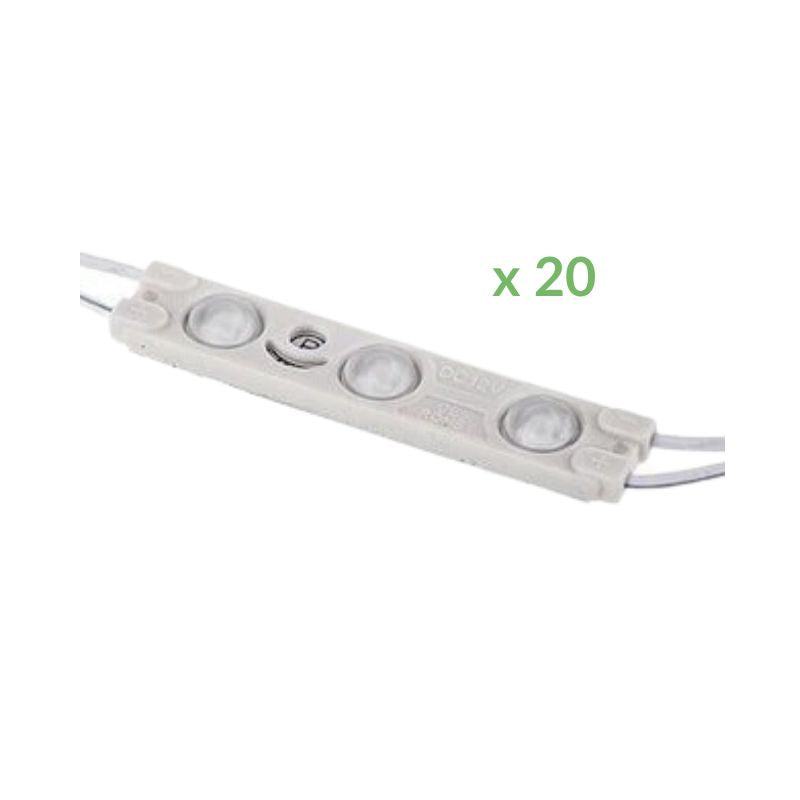 30 W 12 V IP65 LED-Leistenmodul für Lichtschilder (20 Stück)