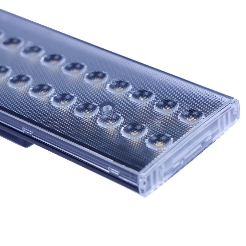 Linéaire LED sur rail monophasé 60cm 14/16/18/20W ajustable noir