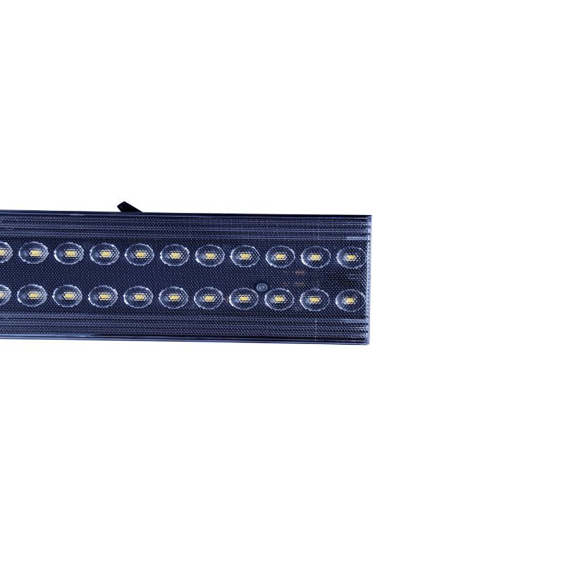 Linéaire LED sur rail triphasé 150cm 35/40/45/50W ajustable noir