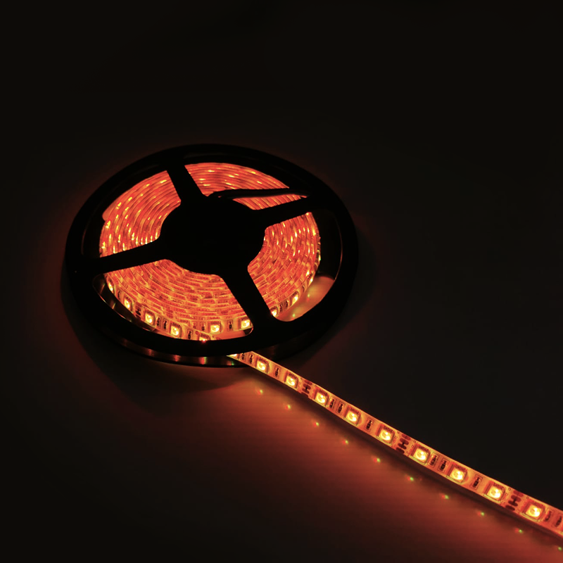 Bandeau LED RGB 12V 5m 5050 60LED/m IP44