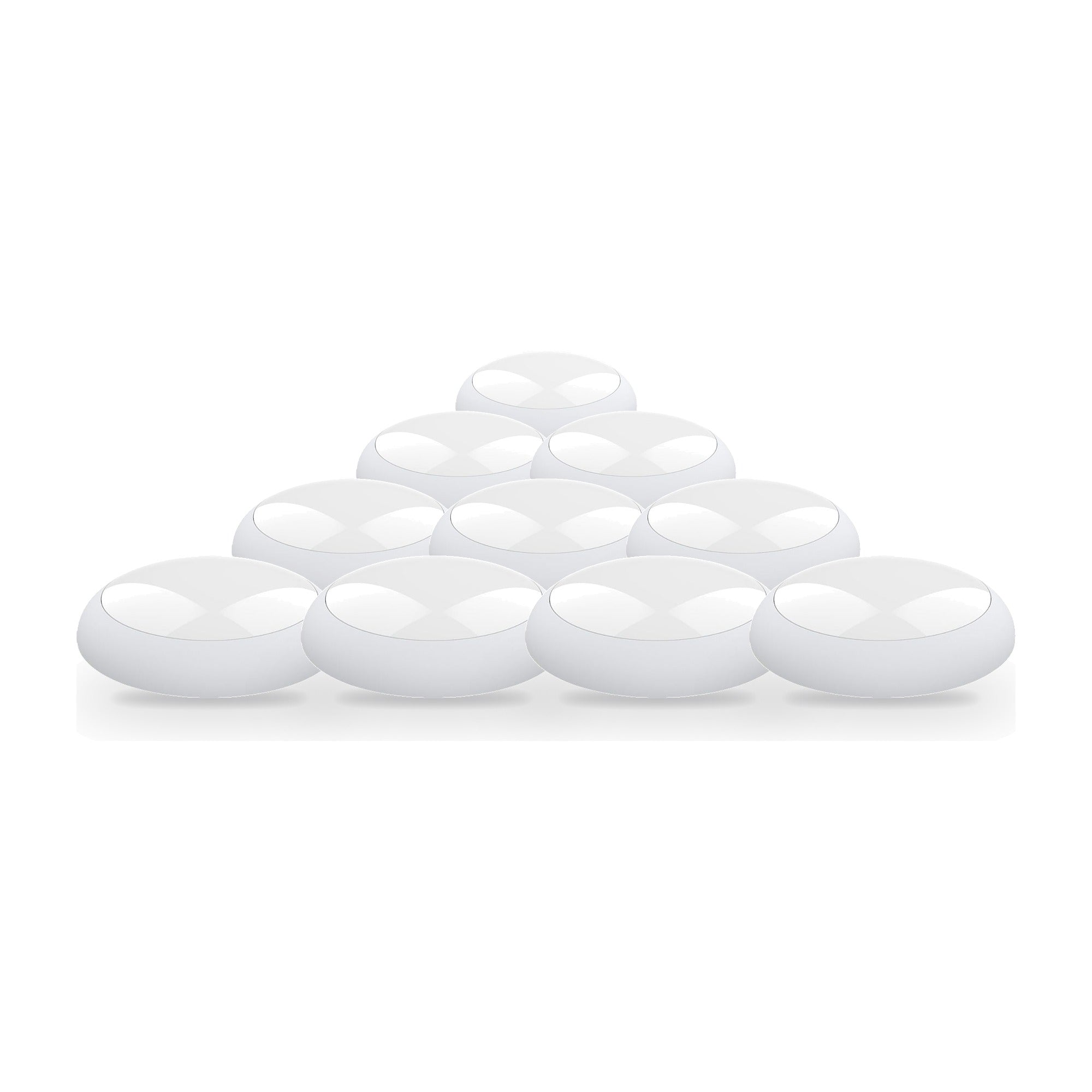 Applique Ronde LED Blanche 20W/16W/12W ajustable CCT - 3000K/4000K/6000K - Pack de 10