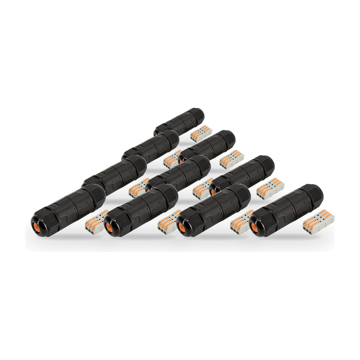 Pack de 10 - Connecteur étanche IP68 3 fils 1,5mm2