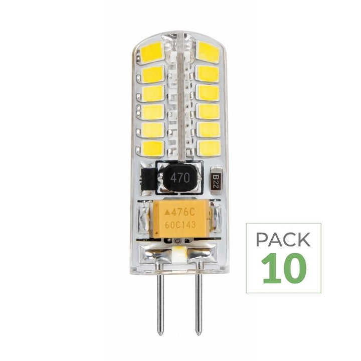 Pack de  10 - Ampoule LED G4 12V 3W SMD2835 24LED 360°