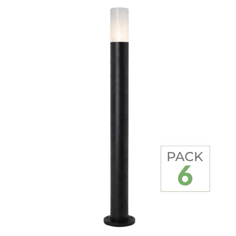 Pack de  6 - Borne Extérieure 100cm 220V IP65