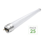 Pack de  25 - Tube Néon LED 60cm T8 9W IP20 Haut Rendement 163lm/W - Garantie 5 ans