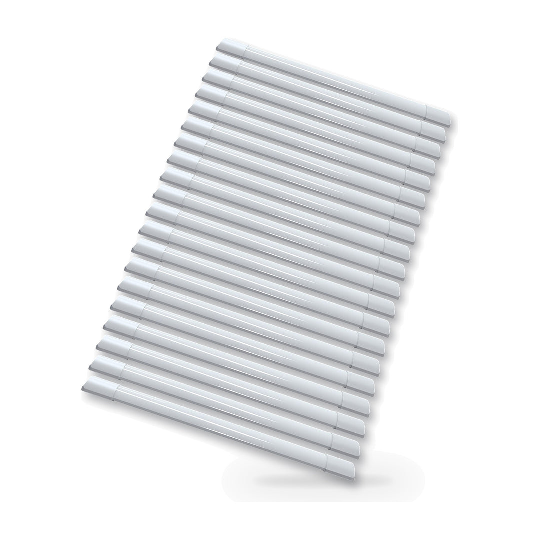 Réglette LED 60cm 20W IP40 - Pack de 20