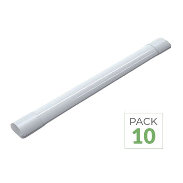 Pack de 10 - Réglette LED 150cm 50W IP40