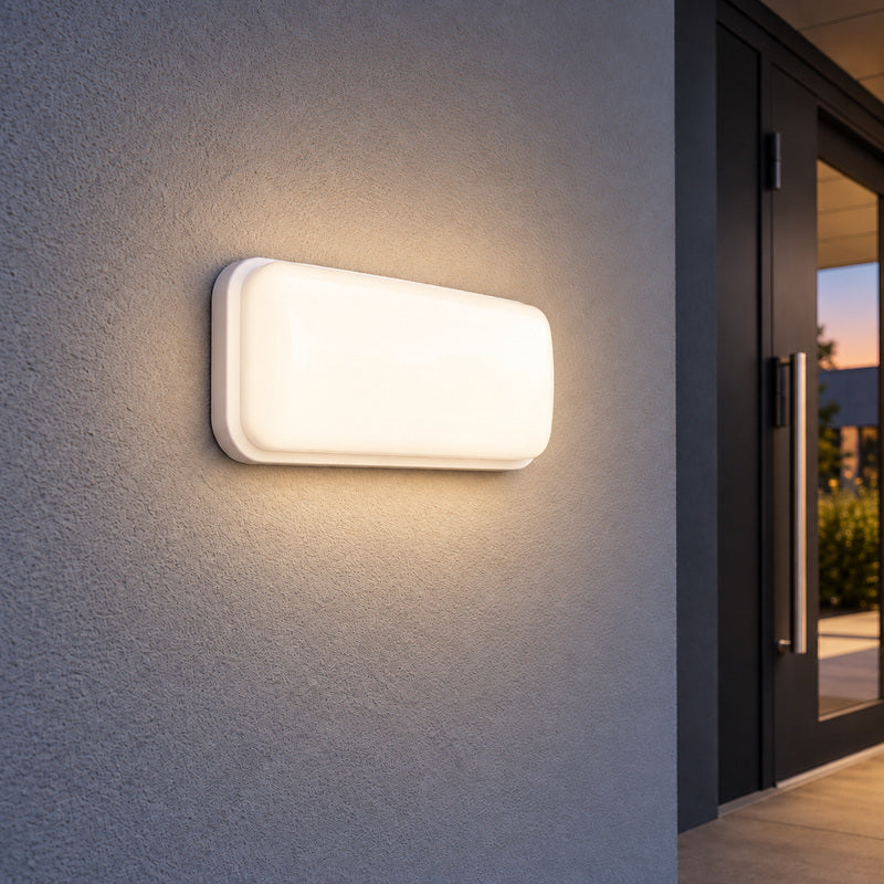 Applique LED Murale 20W Rectangulaire CCT IP65 - 3000K/4200K/6400K - Pack de 10