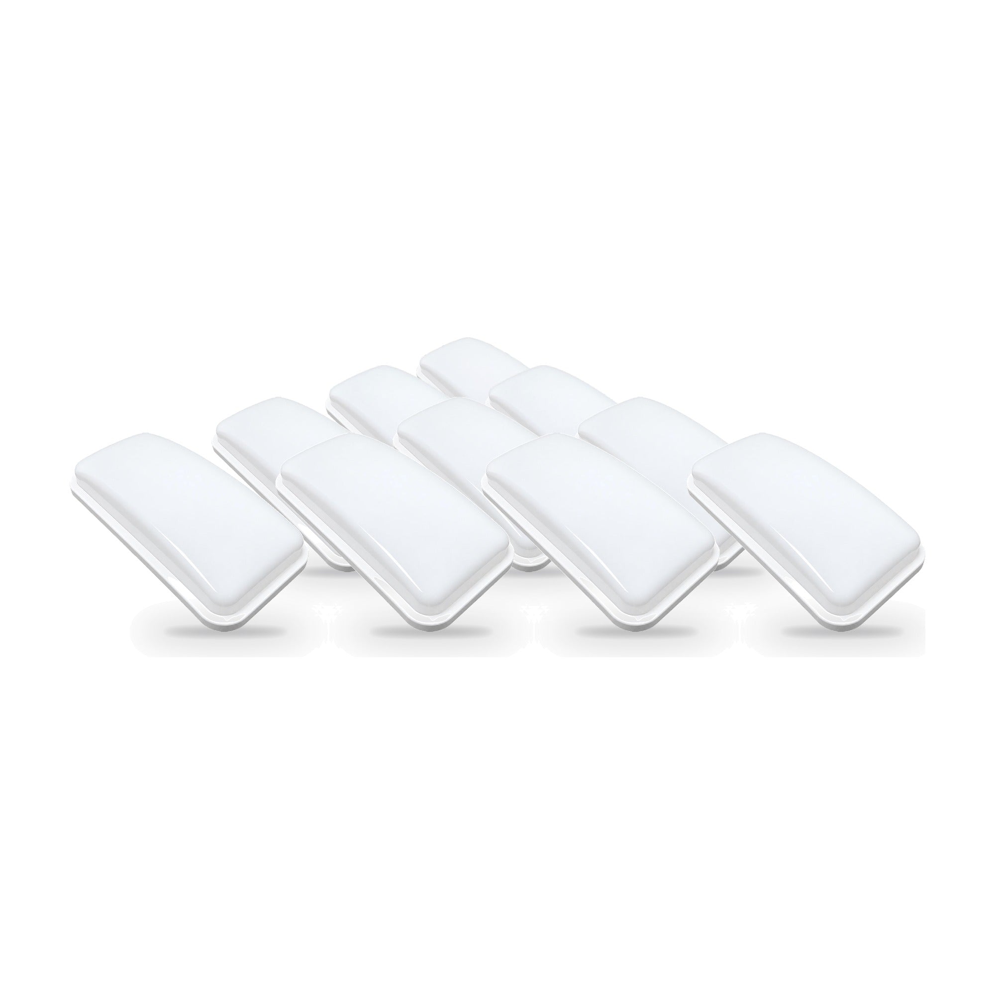 Applique LED Murale 20W Rectangulaire CCT IP65 - 3000K/4200K/6400K - Pack de 10
