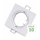 Pack de 10 - Suporte para Spot Quadrado Orientável