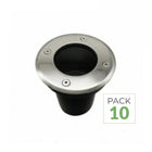 Pack de  10 - Spot LED Extérieur Encastrable pour Ampoule GU10