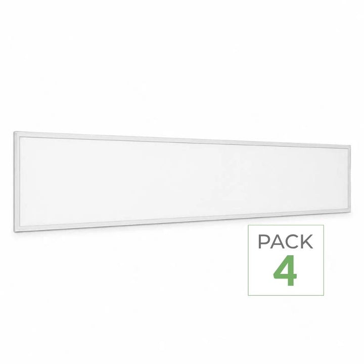 Pack de 4 - Panneau LED Slim 150x30 40W 120lm/W Sans Flicker