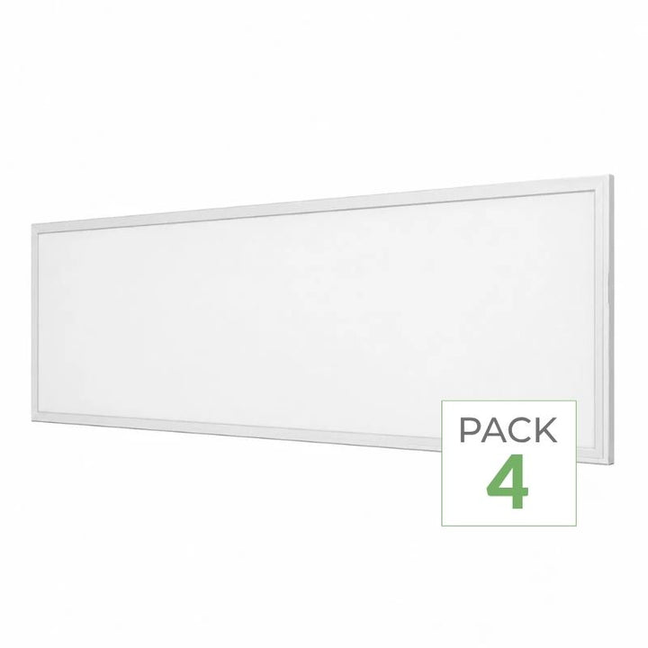 Pack de 4 - Panneau LED Slim 120x60 60W 120lm/W Sans Flicker