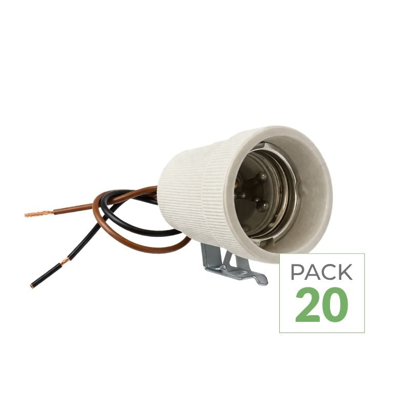 Pack de  20 - Douille E27