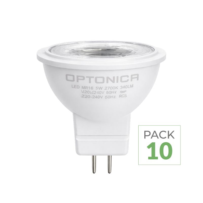 Pack de  10 - Ampoule LED GU4 / MR11 3W 12V