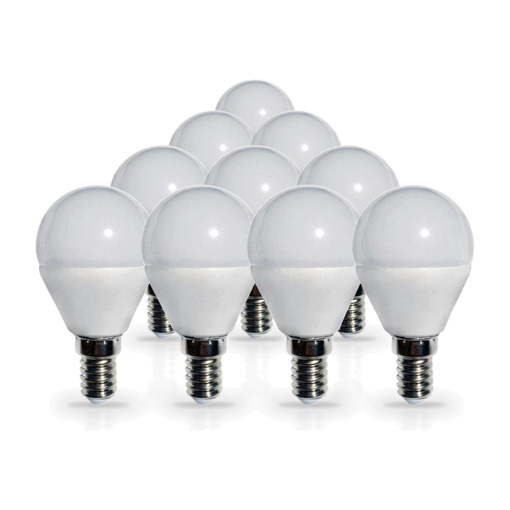 Pack de  10 - Ampoule E14 LED 4W 220V G45 240°