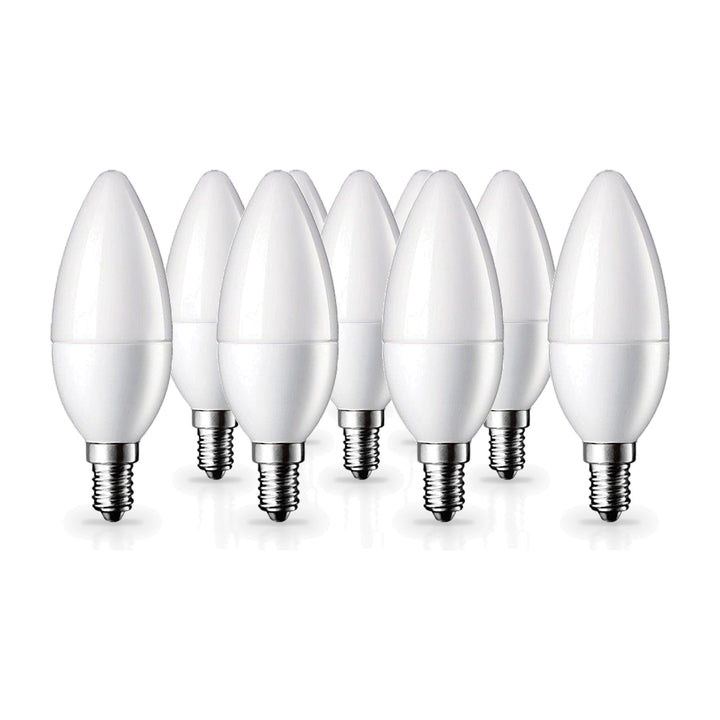 Pack de  10 - Ampoule E14 LED 6W 220V C37 180° Dimmable