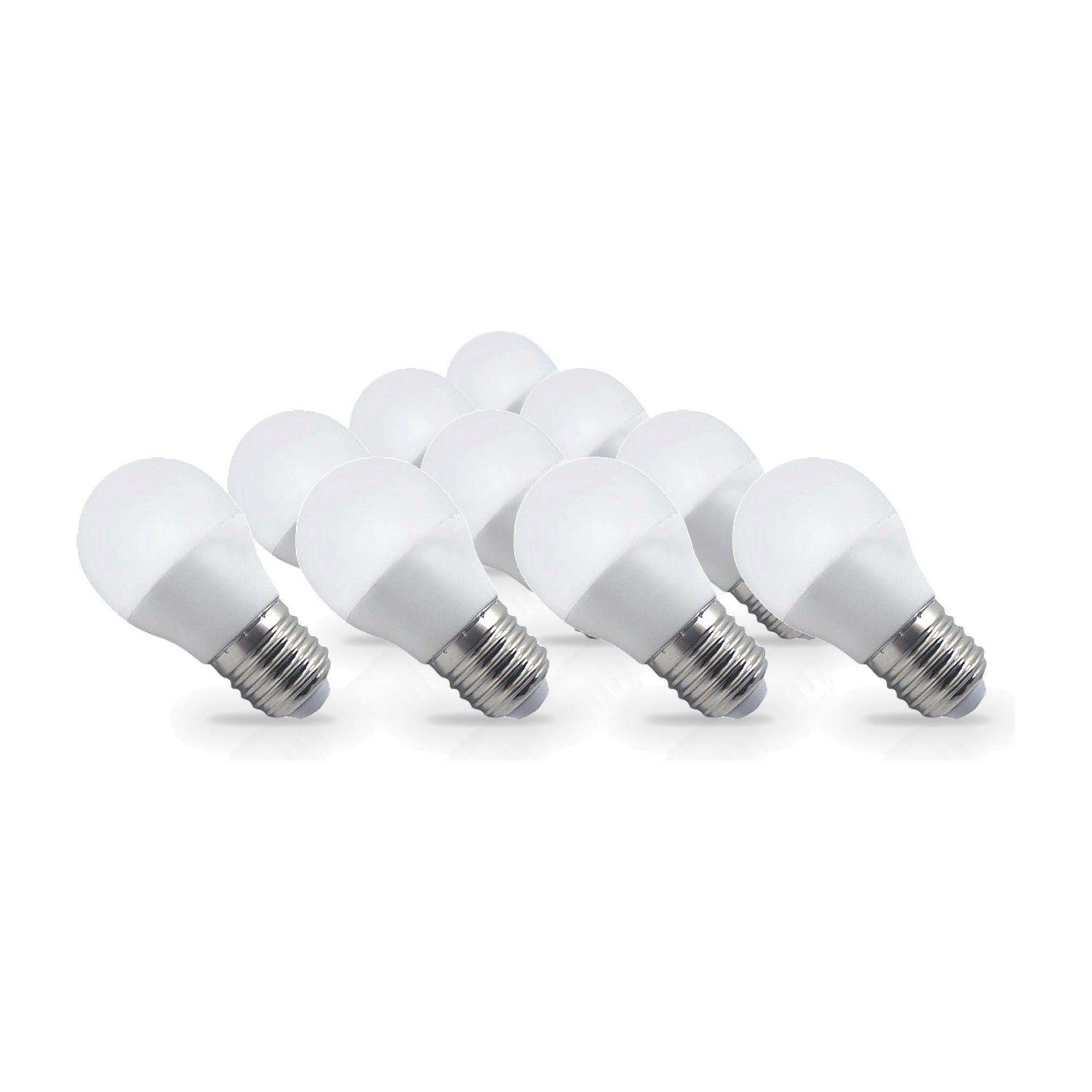 Pack de  10 - Ampoule E27 LED 8W 220V G45 300°