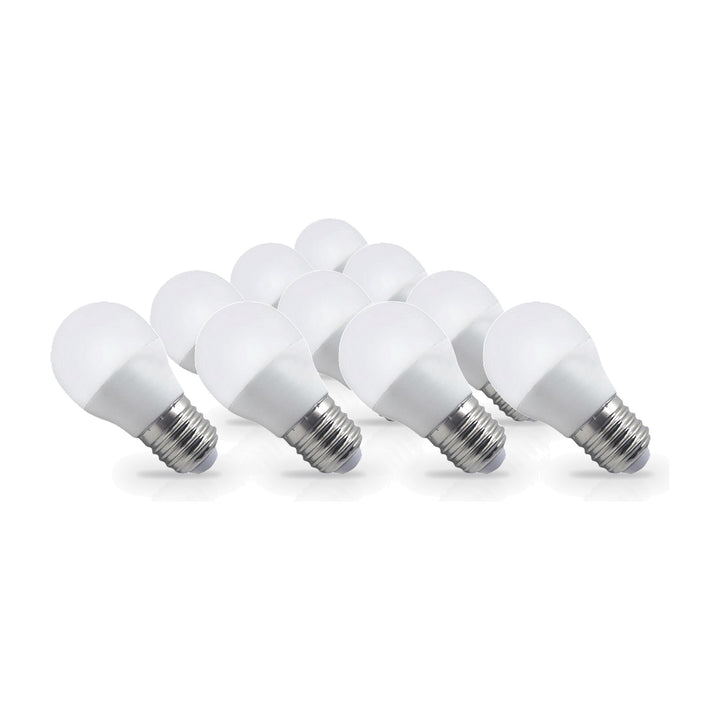 Pack de  10 - Ampoule E27 LED 8W 220V G45 300°