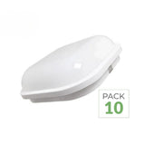Pack de  10 - Applique LED Murale 20W BLANC Carré IP65