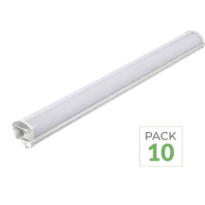 Pack de 10 - Réglette LED étanche 120cm 36W IP65
