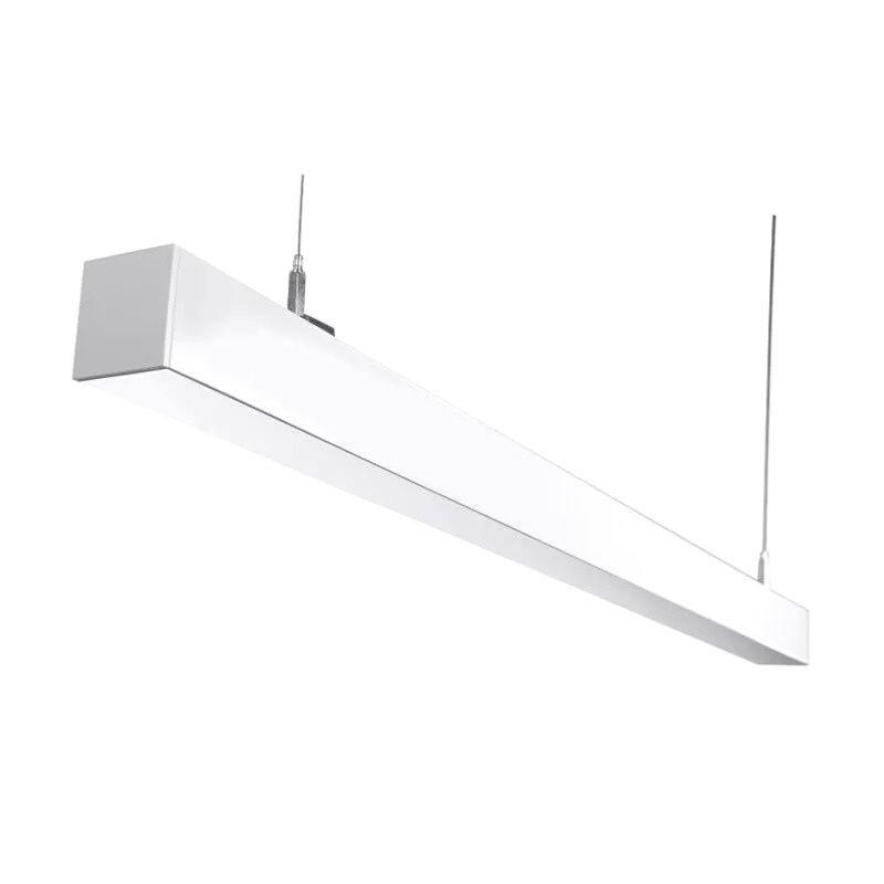 Suspension Linéaire LED 120cm 40W Interconnectable Blanc