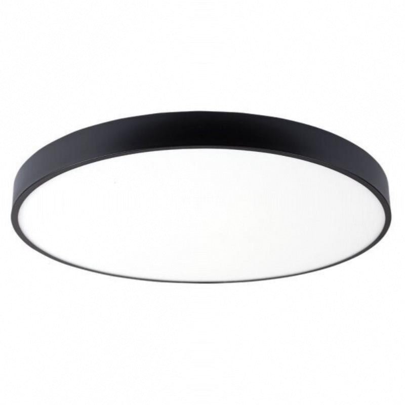 Plafonnier LED 54W 60cm Noir