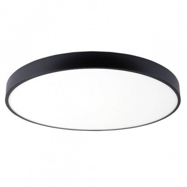 Plafonnier LED 54W 60cm Noir