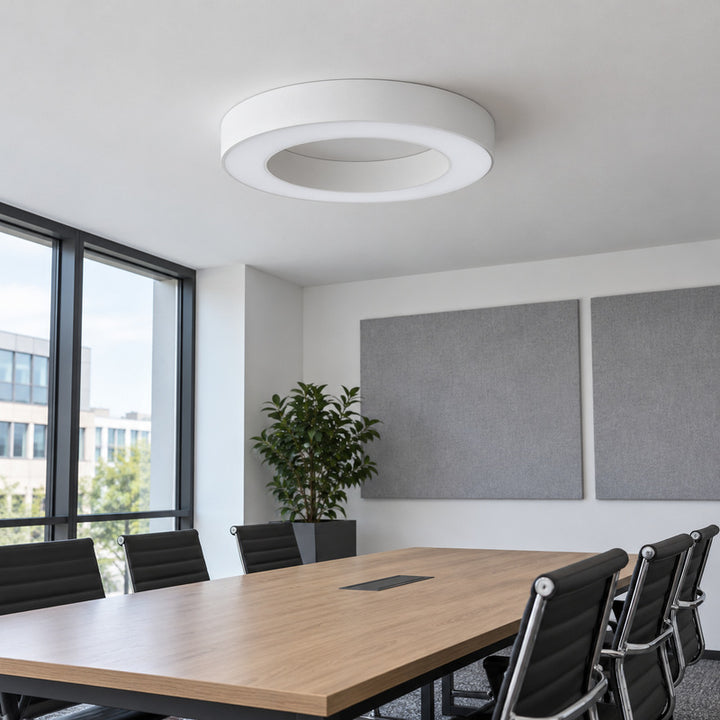 Plafonier LED Branco Redondo 36W 50cm
