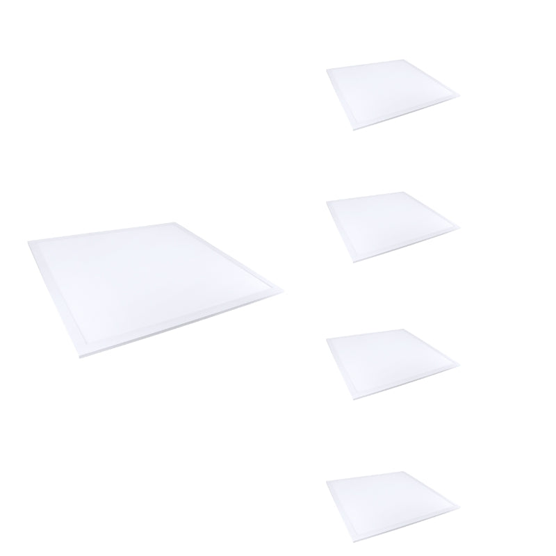 Pack of 5 - Slim LED Panel 60x60 40W White - 40000h