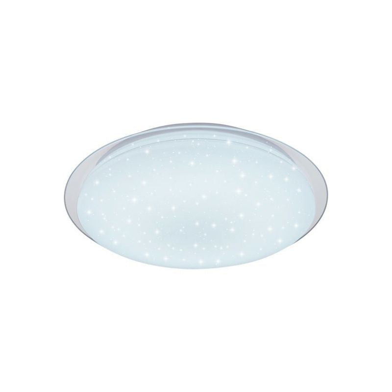 LED ceiling light 40W variable white matt white with matt glass