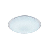 Plafonnier LED 40W Lumière Variable BLANC MAT avec VERRE MAT