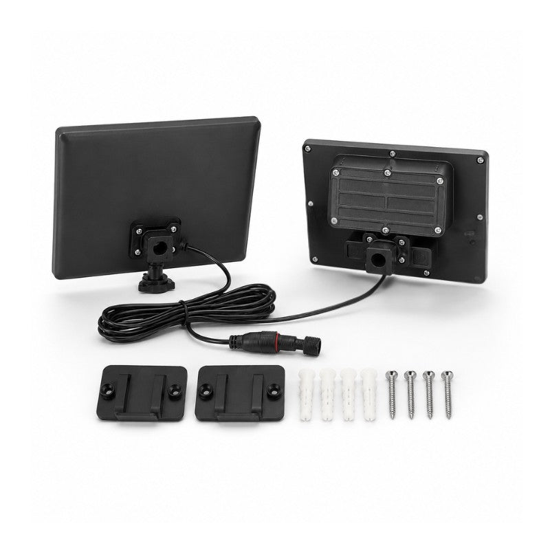Pack de 40 - Projecteur LED Solaire Extérieur 9W IP65 Détecteur dos