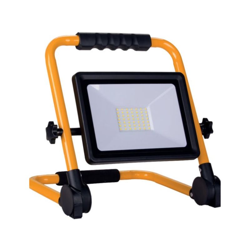 Projecteur LED 20W Pour Chantier Portable IP65 + 3M de câble