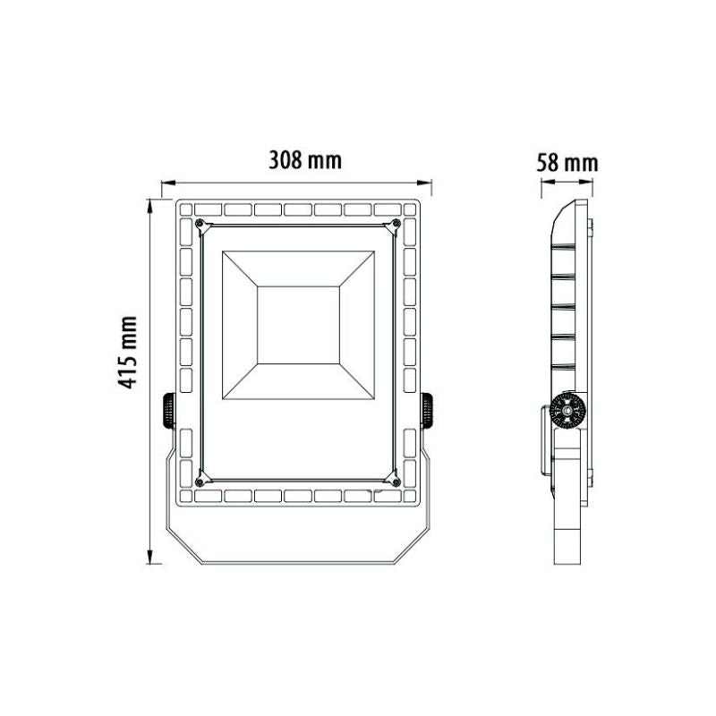 Projecteur LED pour Stade 150W IP65