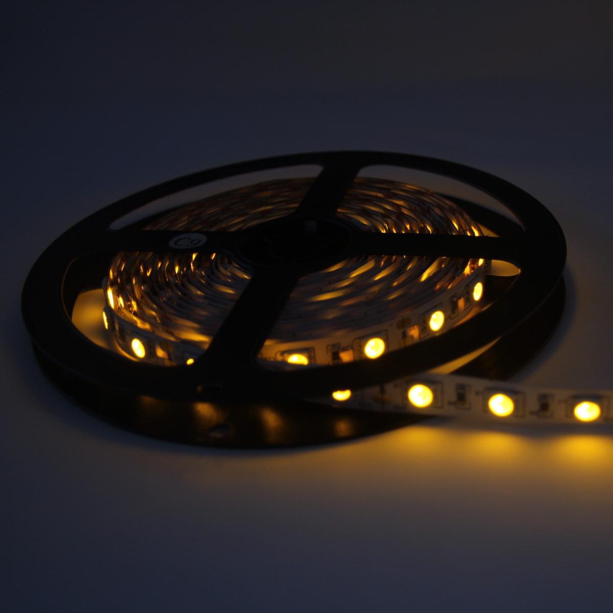Bandeau LED 12V 5m 5050 60LED/m IP20