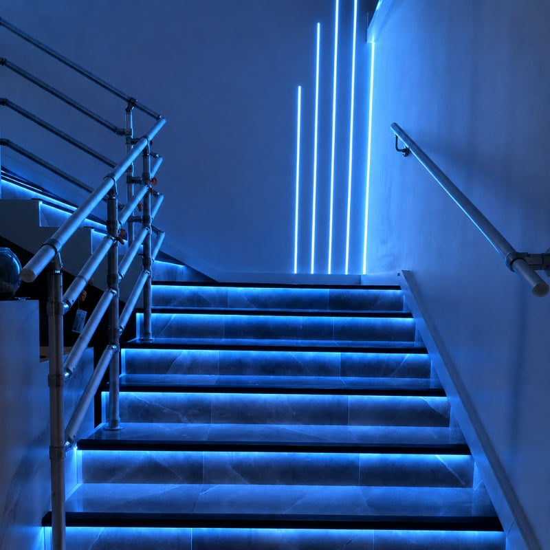 Ruban LED COB 5M 24V IP20 320LED/m - Bleu - Silumen