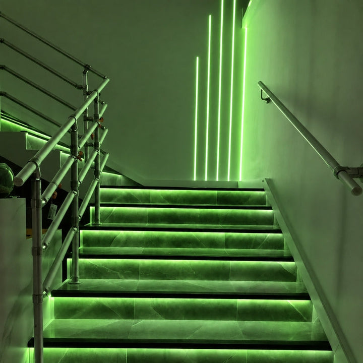Ruban LED COB 5M 24V IP20 320LED/m - Vert - Silumen